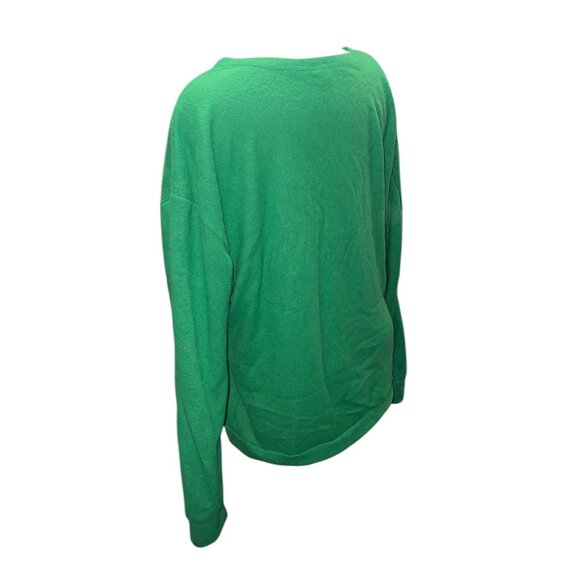 Dont Get Your Tinsel In A Tangle Green Christmas Sweatshirt Sz 20 Wide (2XL) Wom - Picture 7 of 9
